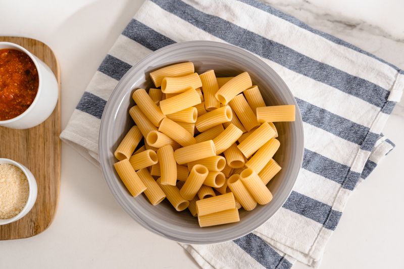 Rigatoni Bolognese at Pizzana