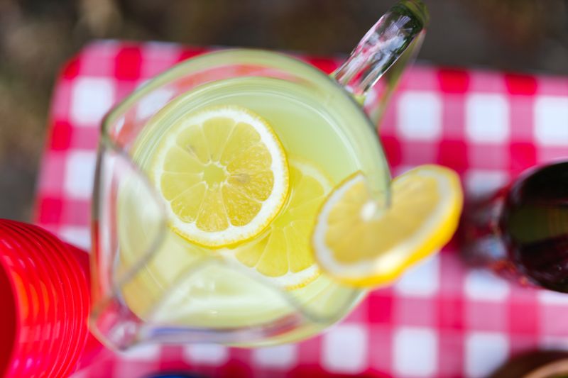 Italian Limonata drink at Pizzana
